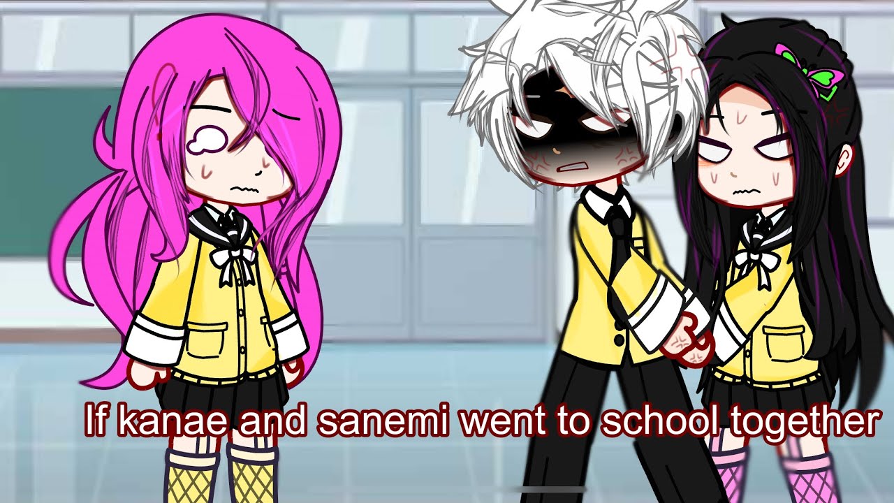 If kanae and sanemi went to school || gacha club || || kny || || sanekana ||