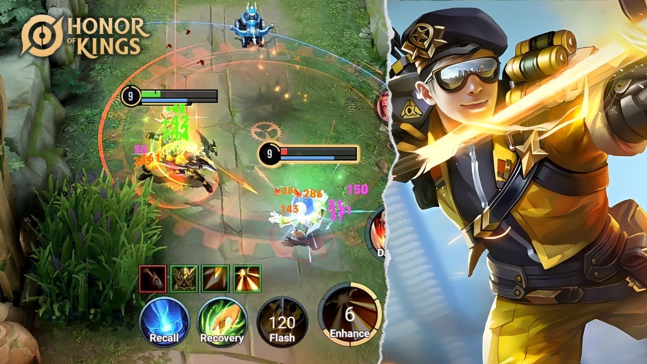 Honor of Kings: New Hero Ge Ya (Marksman) Gameplay 