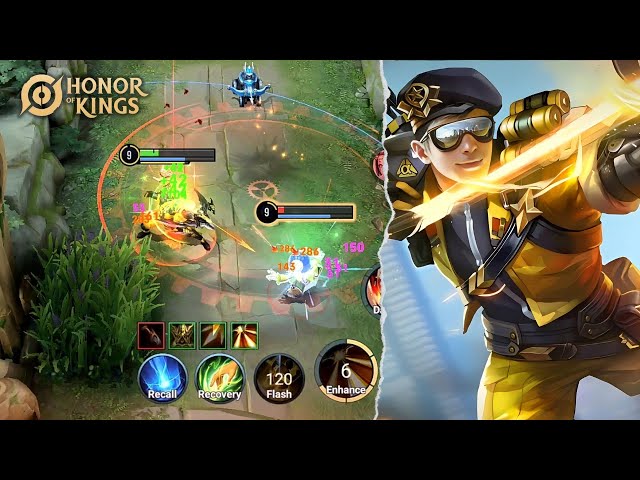 Honor of Kings: New Hero Ge Ya (Marksman) Gameplay 