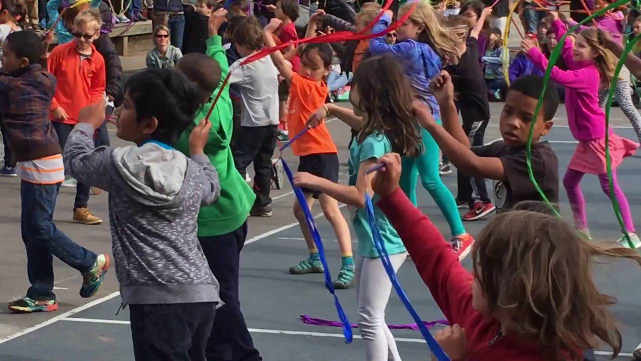 2016 McKinley Olympics Ribbon Dance (2nd Grade) YouTube