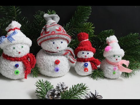 Video: DIY Weihnachtsgeschenke: Schneemann Bauen Making