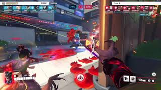 Clean, coordinated brawl comp beats a scattered, off-meta lineu... by NINI — Overwatch Replay 330D09