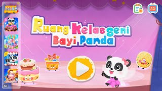 RUANG KELAS BELAJAR MENGENAL SENI BAYI PANDA KECIL | KARTUN ANAK | BABYBUS INDONESIA