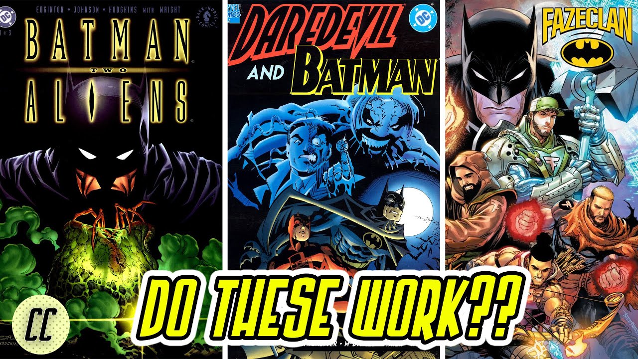 Batman Crossovers That Will Blow Your Mind...Maybe - YouTube