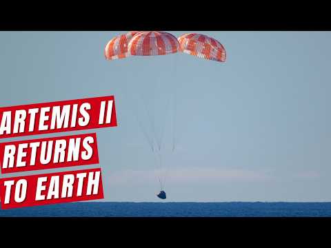SPLASHDOWN: Artemis II Splashes Down In The Pacific Ocean