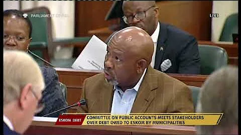 Municipal debts owed to Eskom in focus at Scopa