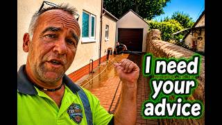 driveway patio cleaning and sealing for both #cleaning #cleaningtips #clean #drivewaycleaning #diy