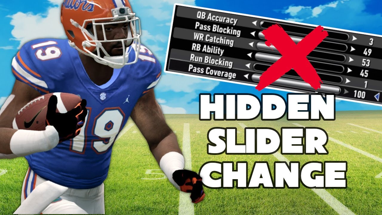 Your NCAA 23 Experience Will NEVER be the Same! SLIDERS EXPLAINED