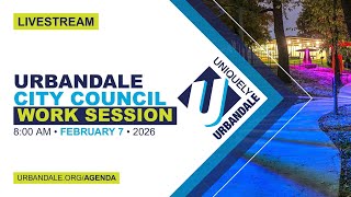 City Council Budget Work Session - February 7, 2026