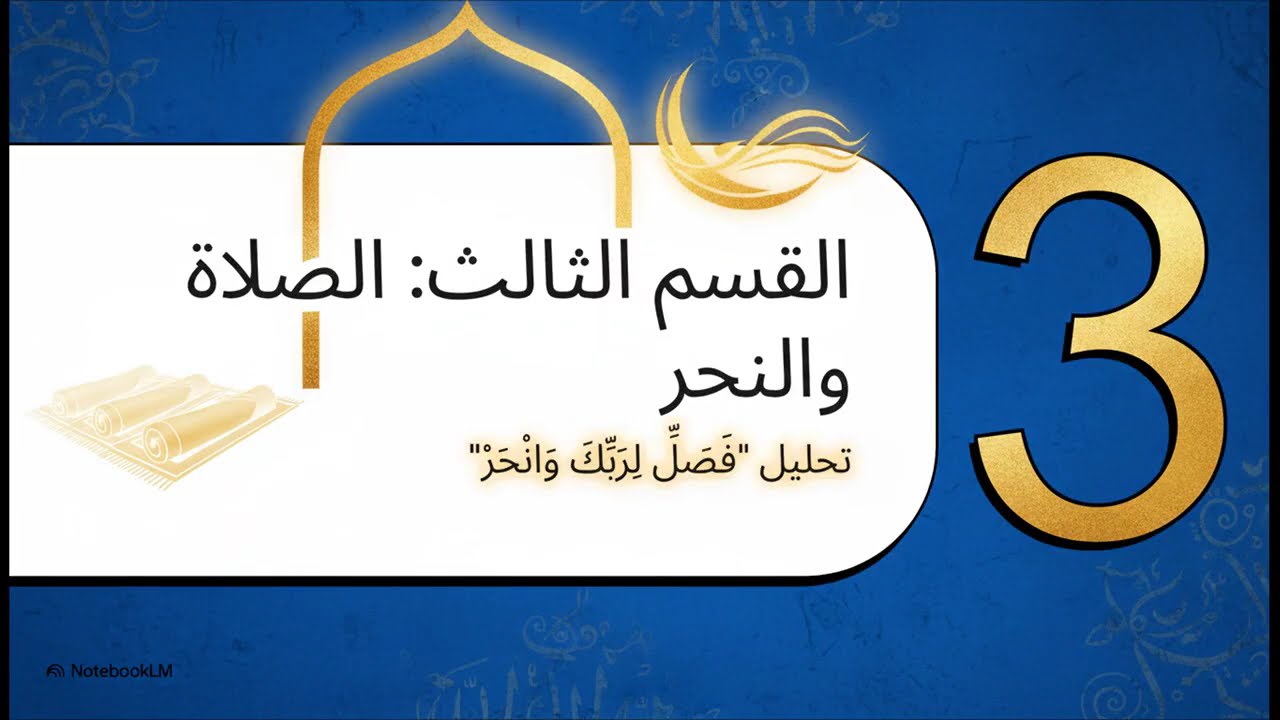 📍 تفسير سورة الكوثر | نعم الله العظيمة ودعوة للصلاة والذّبح