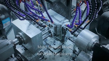 Automation Multi Spindle Drill Head, Fixed heads, Adjustable heads - PURROS