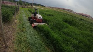 Ventrac 4500Z w/ Tough Cut  Mowing Ditch