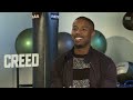 Creed Preview with Stallone and Michael B Jordan