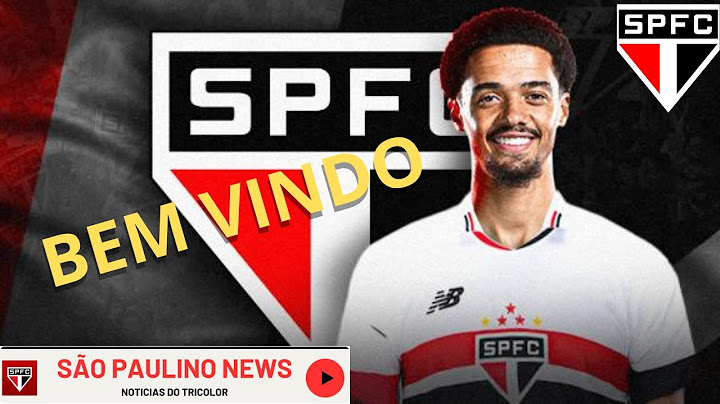 BEM VINDO NOVO REFORÇO TRICOLOR
