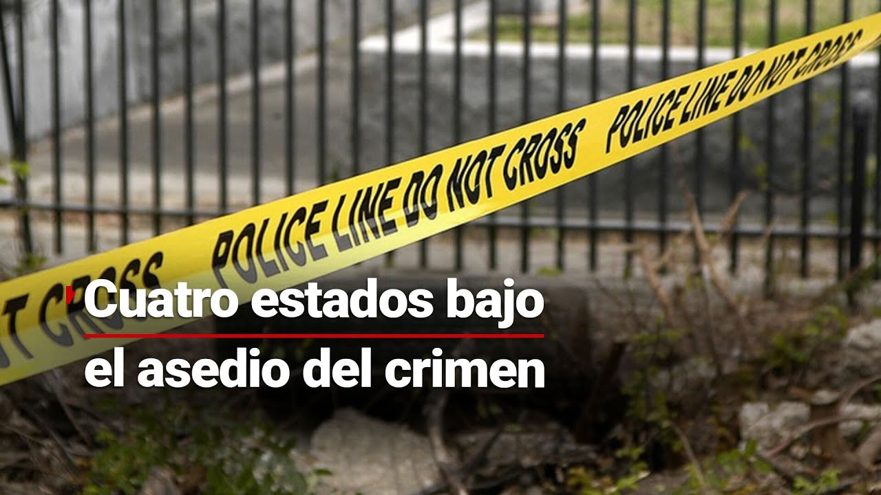 México en llamas: 4 estados están bajo el yugo del crimen organizado ...