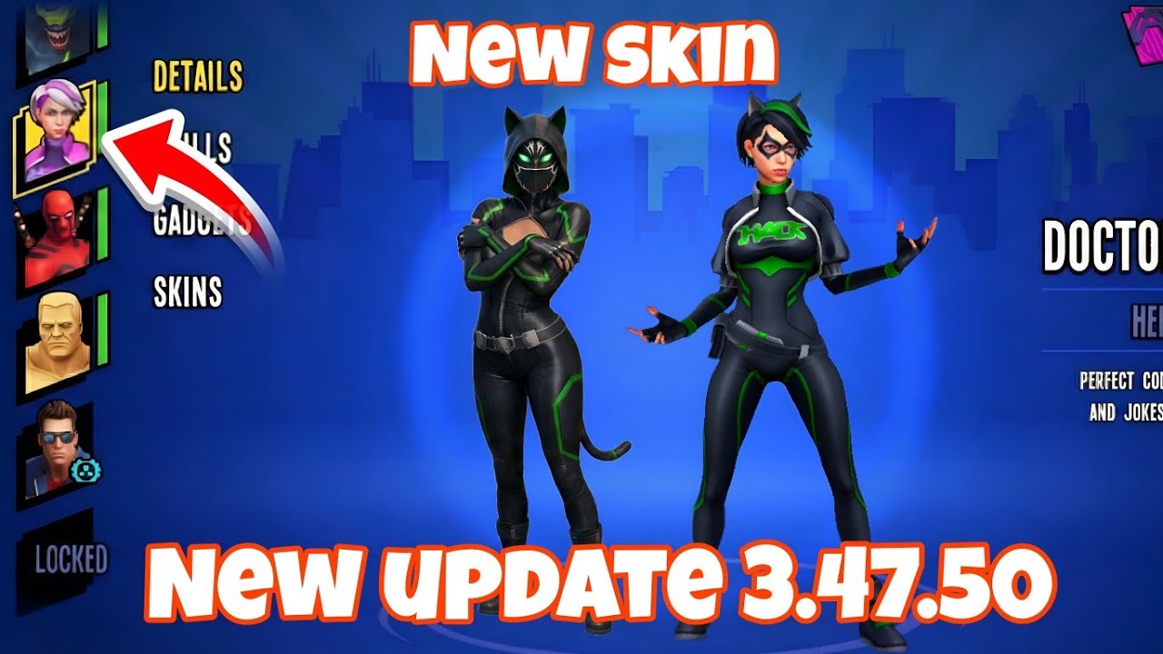 Black cat and hecker girl New skin valentine special spider fighter 3 3.47.50 update 