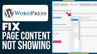 How To Fix WordPress Page Content Not Showing (EASY!)
