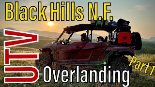 Part 1 - Black Hills UTV Overlanding Camping II Polaris General 4 1000 Family UTV Camping