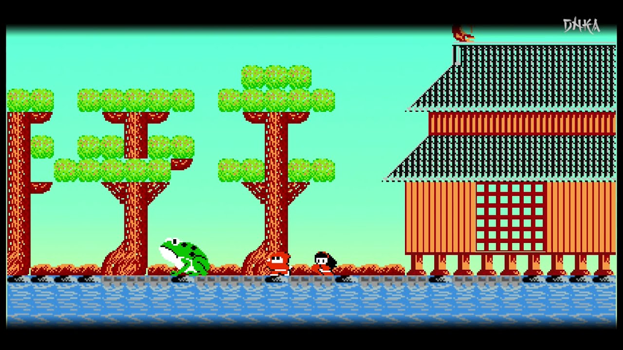 Ninja JaJaMaru: The Great Yokai Battle - All Bosses [Switch]