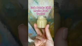 Evde Botoks Etkili Maske Nasıl Yapılır?