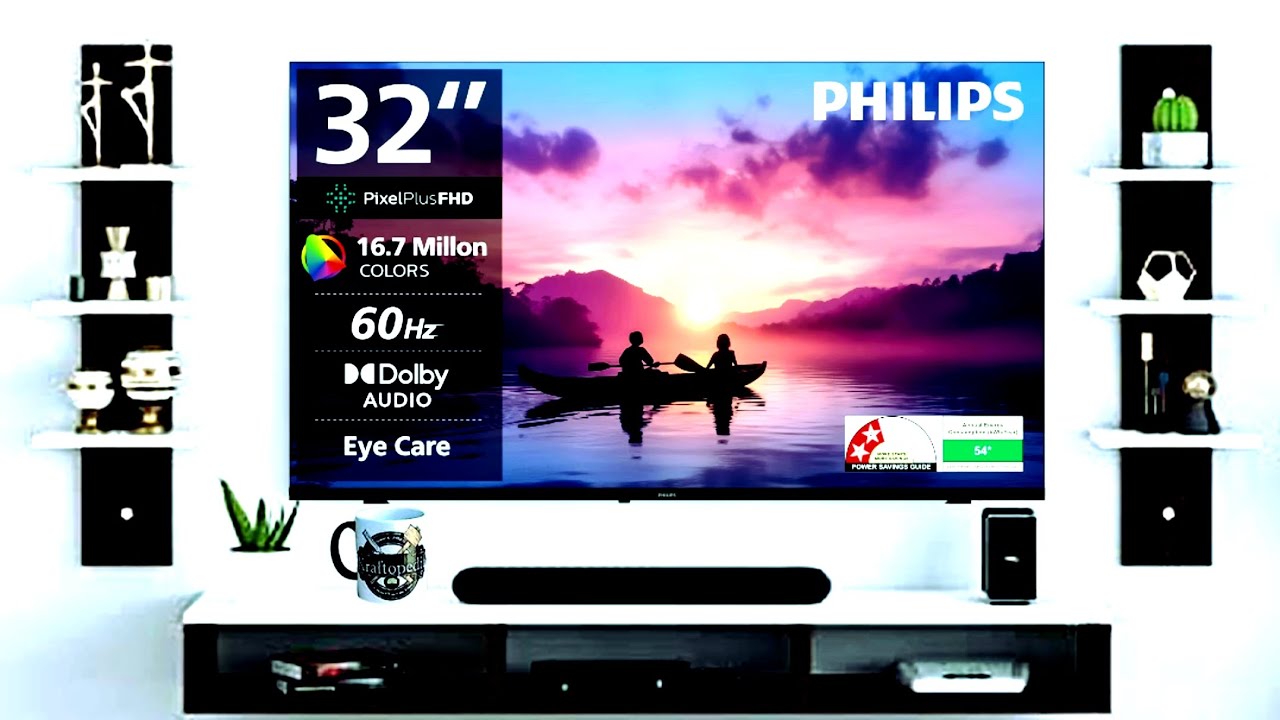 Philips 32 inches 6100 Series Frameless HD Smart LED Google TV 