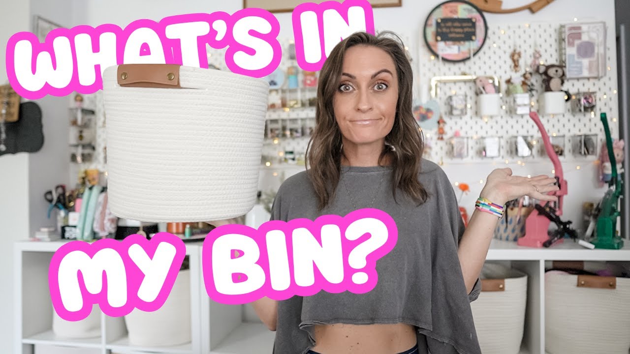 Исследуем свою комнату для рукоделия! Давайте посмотрим, что находится в моих контейнерах — Часть 1!