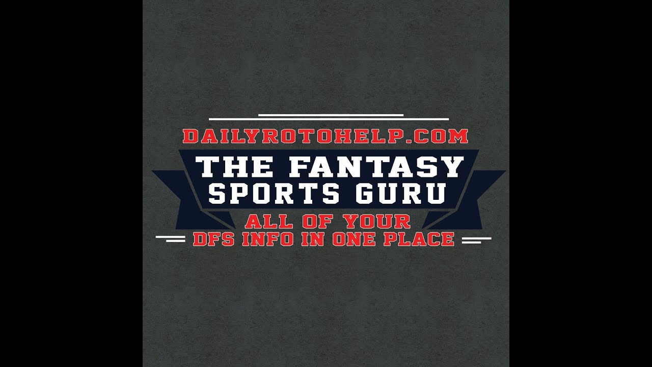 Fantasy Football Dfs Advice For Nfl Week 8 Fantasy Football Dfs Advice For Nfl Week 8