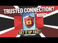 How to Add Trusted Connection on Roblox Mobile