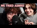 BEST FRIENDS TRY ASMR FOR THE FIRST TIME