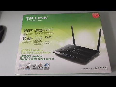 Tp-Link TL-WDR3600 N600 Wireless Dual Band Gigabit Router 2.4Ghz + 5.0Ghz - Unboxing - #119