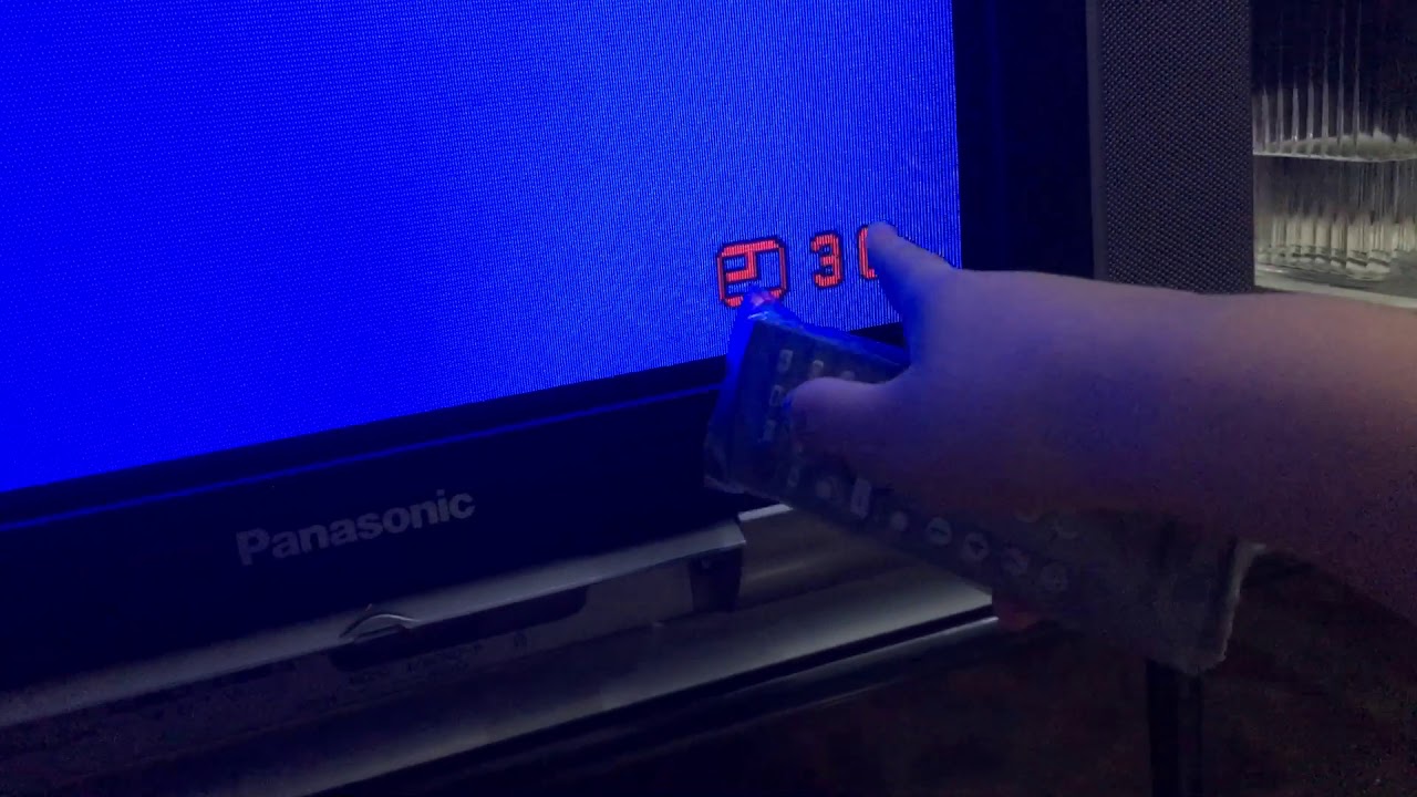 Menu tv Panasonic no av program inputs YouTube