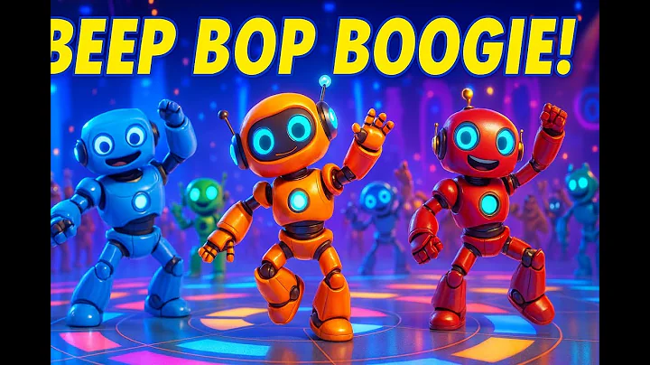 BEEP BOP BOOGIE! 🤖🎶 | The Ultimate Robot Dance Party for Kids!