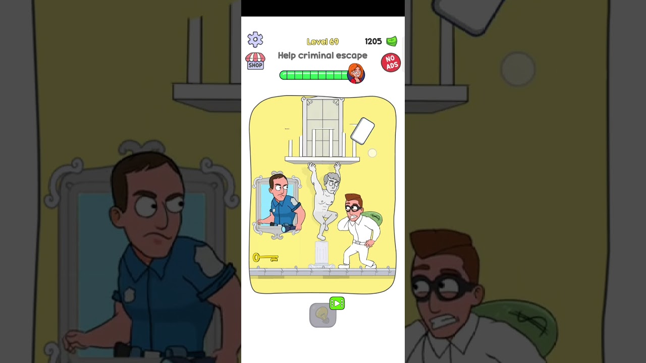 Hide My Proof Level 69 Help criminal escape