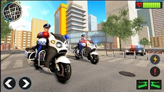 Police Moto Bike Prisoner Transport 3D - Bike Prisoner Games - Android GamPlay screenshot 3