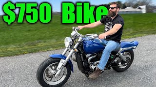 Buying a $750 Auction Bike, Fixed it in ......