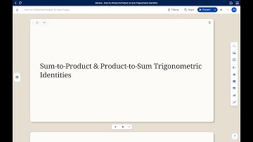 Advanced Trigonometry and Geometry: Sum to Product and Product to Sum Identities