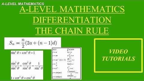 A-Level Maths Differentiating composite functions using the chain rule
