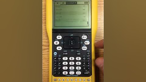 Trig functions TI Nspire