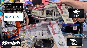 Haslab Star Wars The Vintage Collection LAAT/i Gunship Hasbro Pulse Quick Thoughts on backing it. 🧐
