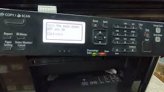 Canon mf 4820 d error code e301-0001 /ccd strip 