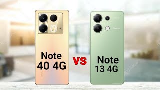 Infinix Note 40 4G vs Redmi Note 13 4G