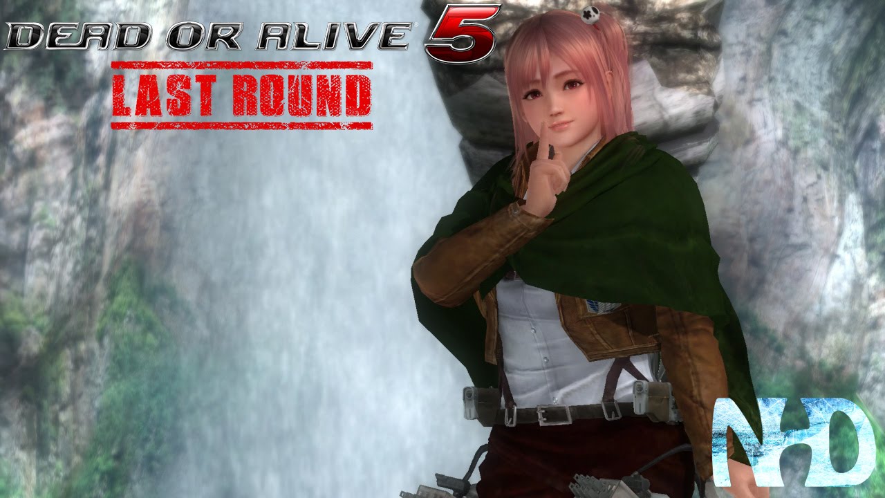 Dead or Alive 5 Last Round Honoka Attack on Titan [Match] [Victory] [Defeat] [Private Paradise]