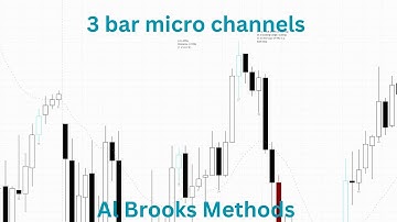 Essentially All of my Knowledge on 3 Bar Micro Channels (Al Brooks Price Action)(Channel Systems)