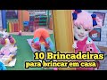 10 BRINCADEIRAS PARA BRINCAR EM CASA e nas festas juninas - Atividades Infantis