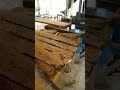 Wood Cutting For Making Bed.. #bandsaw #shorts #short