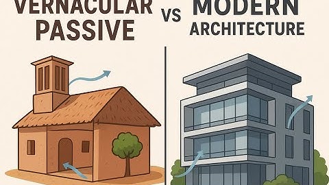 Can Modern Architecture Be Replaced by Vernacular Passive Techniques?