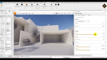2.4.Visual setting-Bảng Sky-Thiết lập bầu trời trong Enscape