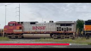 TOWER 55 - Two Freight Trains - WARBONNET, and TRE FT WORTH