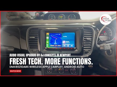 VW Beetle Gets A Full Tech Revival Wireless CarPlay KENWOOD