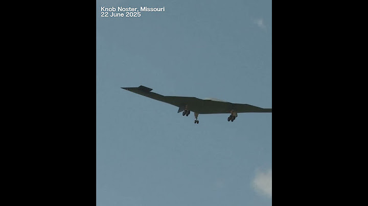 US B-2 stealth bombers land in air force base after bombing Iran's nuclear sites